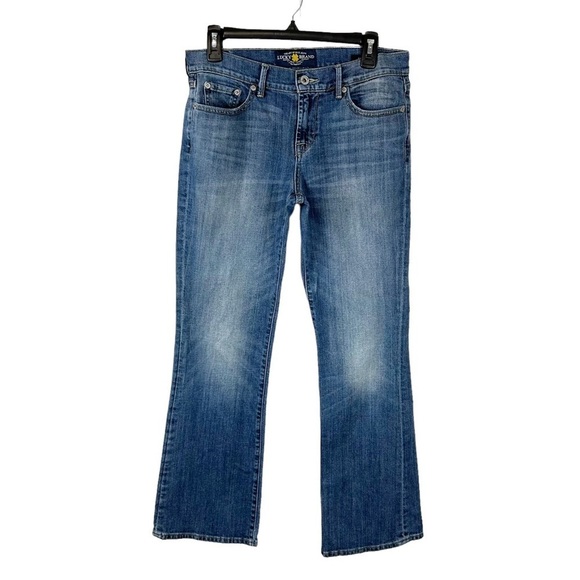 Lucky Brand Y2K Retro Sweet' N Low Jeans Size 6/28 - Picture 1 of 11